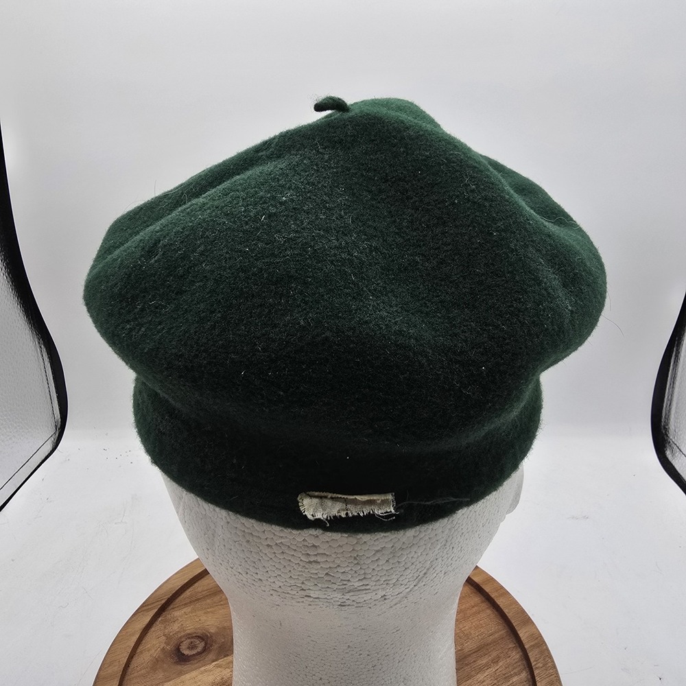 X3 Vintage Girl Scouts of America Green Berets Wool 1970's - Picture 8 of 9